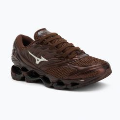 Buty męskie Mizuno Wave Prophecy LS. Brązowe buty trekkingowe męskie Mizuno, bez zapięcia, trekkingowe, mizuno wave. Za 639.99 zł.