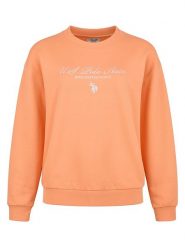 U.S. Polo Assn. Bluza w kolorze łososiowym rozmiar: M. Pomarańczowe bluzy bez kaptura damskie U.S. Polo Assn., m. Za 169.95 zł.