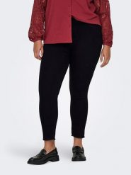 ONLY Carmakoma Dżinsy - Skinny fit - w kolorze czarnym rozmiar: 44/L30. Czarne jeansy damskie Only Carmakoma. Za 100.99 zł.