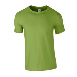 Koszulka Softstyle Dla Dorosłych Unisex. Zielone bluzki damskie Gildan, xl, bez wzorów, sportowe, bez kołnierzyka, bez ramiączek. Za 33.99 zł.