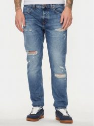 Pepe Jeans Jeansy PM207392 Niebieski Tapered Fit. Niebieskie jeansy męskie Pepe Jeans. Za 359.99 zł.