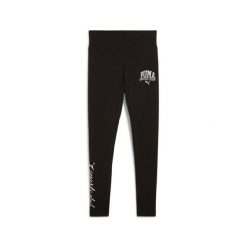 Damskie legginsy Puma Class High Waist. Czarne legginsy damskie Puma, bez wzorów. Za 190.00 zł.