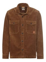 Camel Active Koszula sztruksowa w kolorze karmelowym rozmiar: L. Brązowe koszule męskie Camel Active, l, bez wzorów, z bawełny, bez kołnierzyka, bez ramiączek. Za 198.10 zł.