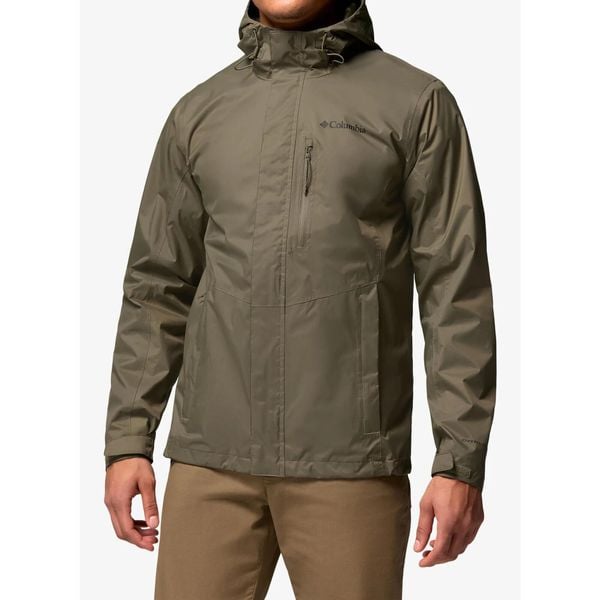 Kurtka Columbia Pouring Adventure III Jacket. Brązowe kurtki męskie Columbia, bez wzorów, sportowe, bez kaptura. Za 414.69 zł.