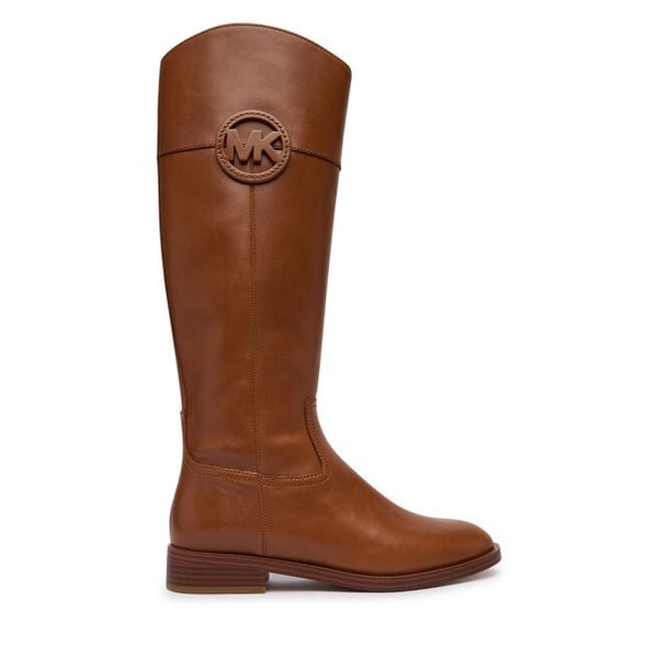 Kozaki MICHAEL Michael Kors. Brązowe kozaki damskie MICHAEL Michael Kors, bez obcasa, na płaskiej podeszwie. Za 1,239.00 zł.