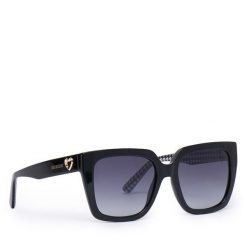 Okulary przeciwsłoneczne LOVE MOSCHINO. Czarne okulary przeciwsłoneczne damskie Love Moschino. Za 709.99 zł.
