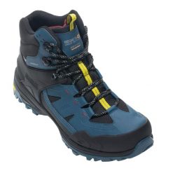 Męskie Buty Do Chodzenia Regen. Brązowe buty trekkingowe męskie Regatta, z gumy, bez zapięcia, trekkingowe. Za 522.99 zł.