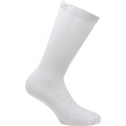 Skarpetki Sixs Aerotech. Białe skarpetki damskie SIXS, bez wzorów, ze skóry. Za 132.00 zł.