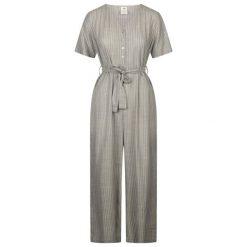 Trespass Ariya - Kombinezon damski w paski szałwiowej mgły. Niebieskie kombinezony damskie Trespass, m, bez wzorów, z materiału, sportowe, bez kołnierzyka, bez ramiączek, krótkie. Za 280.99 zł.