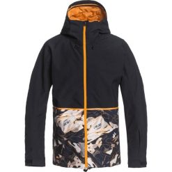 Kurtka narciarska męska Quiksilver Side Hi. Czarne kurtki męskie Quiksilver, m, bez wzorów, z poliesteru, bez kaptura, narciarskie. Za 593.00 zł.