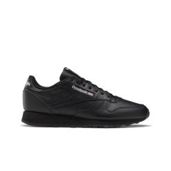 Buty sportowe do chodzenia Reebok CLASSIC LEATHER. Czarne buty sportowe na co dzień męskie Reebok, z materiału, bez zapięcia, trekkingowe, reebok classic. W wyprzedaży za 268.00 zł.