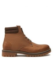 Jack & Jones Trapery Jfwstanton 12257999 Brązowy. Brązowe buty zimowe męskie Jack & Jones, ze skóry, bez zapięcia. Za 359.99 zł.
