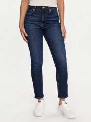 Tommy Hilfiger Jeansy WW0WW42204 Granatowy Slim Fit. Niebieskie jeansy damskie Tommy Hilfiger. Za 249.99 zł.
