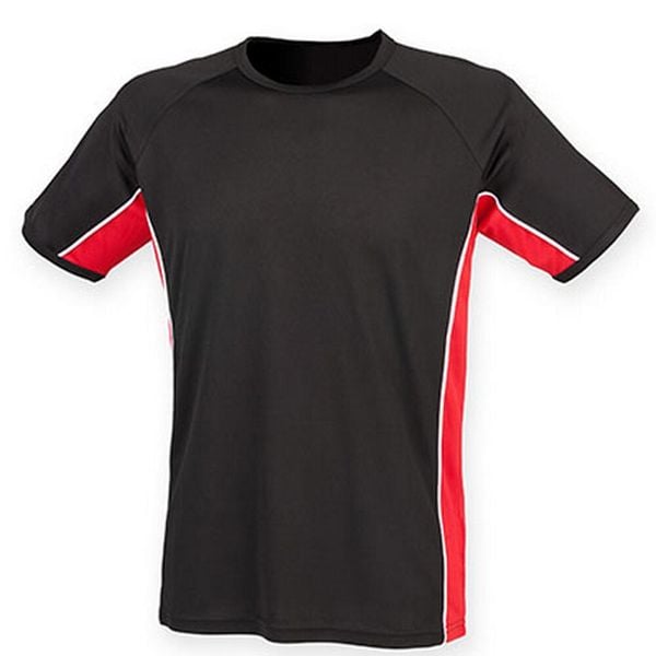 T-shirt Unisex Dla Dorosłych Ze Wstawką Performance. Białe t-shirty damskie FINDEN & HALES, xl, bez wzorów, bez kołnierzyka. Za 96.99 zł.