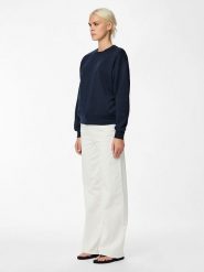 Pieces Bluza "Chilli" w kolorze granatowym rozmiar: S. Niebieskie bluzy bez kaptura damskie Pieces, s. Za 70.41 zł.