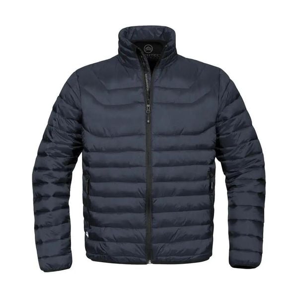 Kurtka puchowa Stormtech Altitude. Niebieskie kurtki męskie STORMTECH, m, bez wzorów, z nylonu, eleganckie, bez kaptura. Za 595.40 zł.