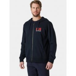 Bluza Męska Helly Hansen Logo 2.0. Niebieskie bluzy z kapturem męskie Helly Hansen, m, z bawełny. Za 419.00 zł.