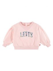 Levi's Kids Bluza w kolorze jasnoróżowym rozmiar: 80. Różowe bluzy i bluzki niemowlęce Levi's Kids, bez wzorów, bez ramiączek, bez kaptura. Za 95.69 zł.
