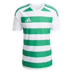 Koszulka męska adidas Hooped 26 Jersey biało-zielona KF3393. Białe t-shirty sportowe męskie Adidas, m, z jersey, bez ramiączek, do piłki nożnej. Za 90.99 zł.