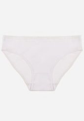 Białe Majtki Figi z Bawełną i Ozdobnymi Napisami Phioreia. Białe figi damskie Born2be, l, bez wzorów, z bawełny. Za 6.99 zł.