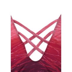 Strój kąpielowy Basic. Czerwone bikini damskie Lascana, bez wzorów. Za 376.00 zł.