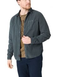 Timezone Koszula w kolorze szarym rozmiar: XXL. Szare koszule męskie Timezone, xxl, bez wzorów, z bawełny, bez kołnierzyka, bez ramiączek. Za 100.99 zł.