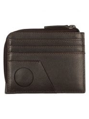 Tom Tailor Skórzany portfel "Bela" w kolorze brązowym - 11 x 7 cm rozmiar: onesize. Brązowe portfele męskie Tom Tailor, bez wzorów, z materiału. Za 43.99 zł.