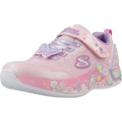 Buty SKECHERS BUTTERFLY BLISS Rose. Czerwone obuwie treningowe damskie Skechers, na fitness i siłownię. Za 390.00 zł.