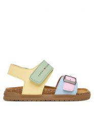 Tommy Hilfiger Sandały T3A2-34307-0326 M Kolorowy. Sandały dziewczęce Tommy Hilfiger, ze skóry, bez zapięcia. Za 269.99 zł.