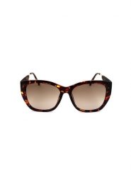 Guess Damskie okulary przeciwsłoneczne w kolorze brązowym rozmiar: 54. Brązowe okulary przeciwsłoneczne damskie Guess. Za 215.71 zł.