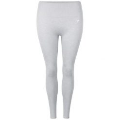 Legginsy treningowe damskie Gymshark Vital Seamless. Szare legginsy damskie Gymshark, m, bez wzorów, z elastanu. Za 139.99 zł.