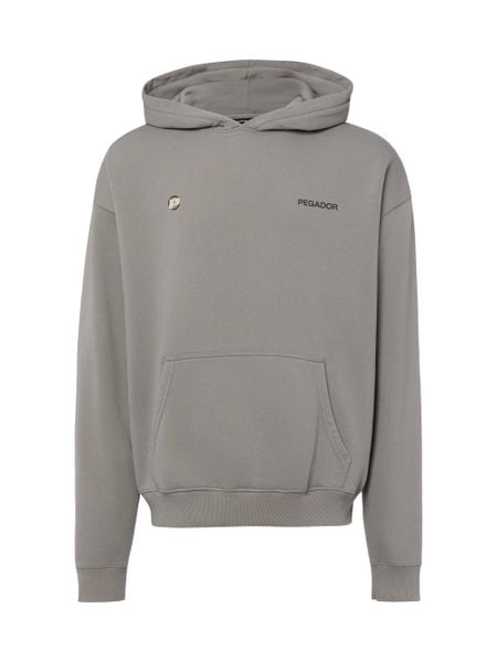 PEGADOR bluza z kapturem Mężczyźni Bawełna szary, XL. Szare bluzy z kapturem męskie PEGADOR, m, z bawełny. Za 399.95 zł.