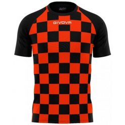 Koszulka Sportowa Givova Dama Pomarańczowa/Czarna - Optymalny Komfort. Brązowe bluzki sportowe damskie Givova, z poliesteru, bez kołnierzyka, bez ramiączek. Za 138.99 zł.