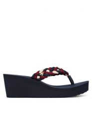 Tommy Hilfiger Japonki Th Wedge Braided Summer Sandal FW0FW09198 Kolorowy. Klapki damskie Tommy Hilfiger, bez wzorów, z materiału, bez obcasa. Za 249.99 zł.