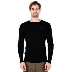 Koszulka termoaktywna męska Woolona Remus z długim rękawem 100% Merino. Czarne bielizna termoaktywna męska WOOLONA, l, bez wzorów, z wełny. W wyprzedaży za 306.00 zł.