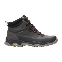 Buty trekkingowe Regatta Blake. Brązowe buty trekkingowe męskie Regatta, z neoprenu, bez zapięcia, trekkingowe. Za 460.00 zł.