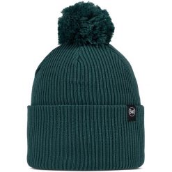 Czapka BUFF KNITTED BEANIE RENVI. Zielone czapki męskie Buff, bez wzorów, sportowe. Za 149.90 zł.
