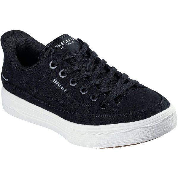 Buty sportowe męskie Skechers Arch Fit Arcade See Ya Ther. Czarne buty fitness męskie Skechers, bez zapięcia, na fitness i siłownię. Za 590.00 zł.