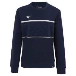 Bluza dziewczęca Tecnifibre Team. Niebieskie bluzy z kapturem damskie TECNIFIBRE, na zimę, z bawełny. Za 199.00 zł.