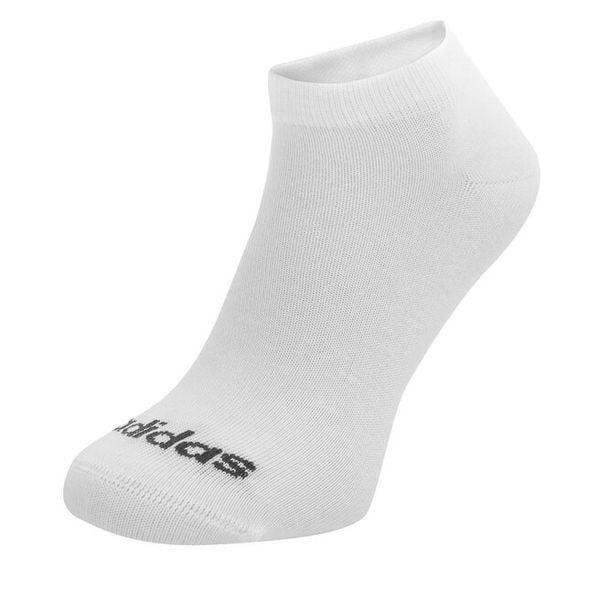Skarpety krótkie adidas. Białe skarpetki damskie Adidas, bez wzorów. Za 44.99 zł.