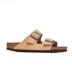 Klapki męskie Birkenstock Arizona Leve. Szare klapki i japonki męskie Birkenstock, z materiału. Za 633.00 zł.
