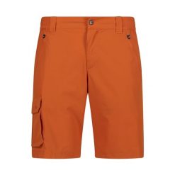 Bermudy rozciągliwe z kieszeniami cargo CMP. Brązowe szorty męskie CMP, bez wzorów, sportowe. Za 244.50 zł.