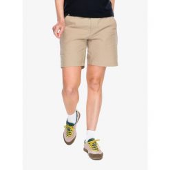 Spodenki turystyczne damskie Mons Royale Escapade Shorts. Brązowe szorty damskie Mons Royale, bez wzorów, sportowe. Za 503.99 zł.