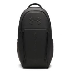 Plecak Under Armour Hustle Elite BP 6005747. Czarne plecaki damskie Under Armour, bez wzorów, z materiału. Za 587.15 zł.