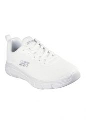 Męskie Buty Treningowe Z Pianki. Białe buty fitness męskie Skechers, trekkingowe. Za 238.65 zł.