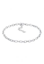 Nenalina Damska bransoletka z łańcuszkiem typu charm owalnym 925 Sterling Silver Bransoletki 1 ct Damski. Szare bransoletki damskie Nenalina, srebrne. Za 248.99 zł.
