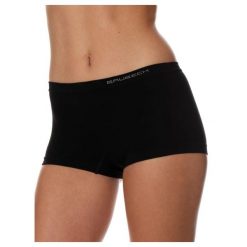 Bokserki bawełniane damskie Brubeck Comfort Cotton. Czarne bokserki i panty damskie Brubeck, l, bez wzorów, z bawełny. Za 26.99 zł.