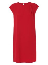 TATUUM Sukienka w kolorze czerwonym rozmiar: 44. Czerwone sukienki damskie Tatuum, na co dzień, bez wzorów, bez kołnierzyka, bez ramiączek, mini, proste. Za 152.62 zł.