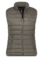 Canadian Peak Kamizelka pikowana w kolorze khaki rozmiar: L. Brązowe kamizelki damskie Canadian Peak, l. Za 159.95 zł.