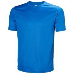 Koszulka Helly Hansen Tech 2.0. Niebieskie t-shirty sportowe męskie Helly Hansen, m, z poliesteru, bez ramiączek, do biegania. Za 176.50 zł.